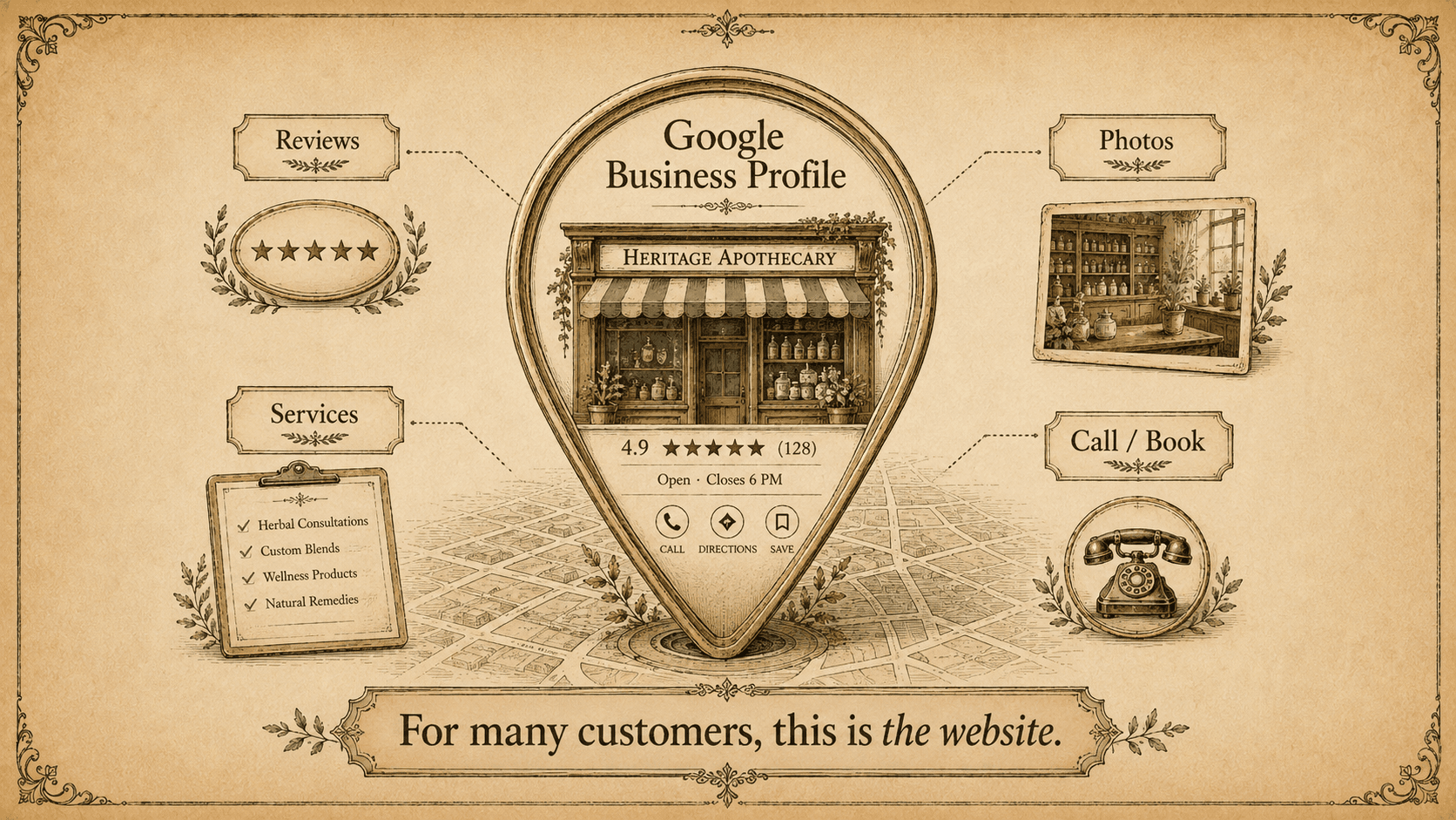 Your Google Business Profile Isn’t Sending People to Your Website Anymore. That’s the Point.